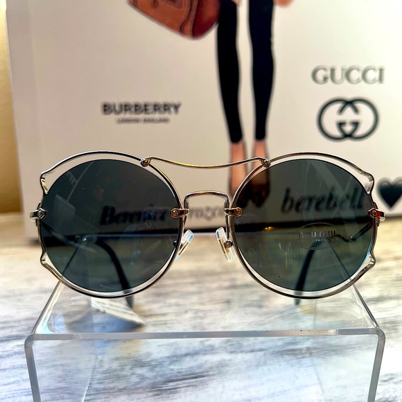 SALE❤️FINAL SALE💐MIU MIU round gradient Sunglasses ✨ - Picture 5 of 16